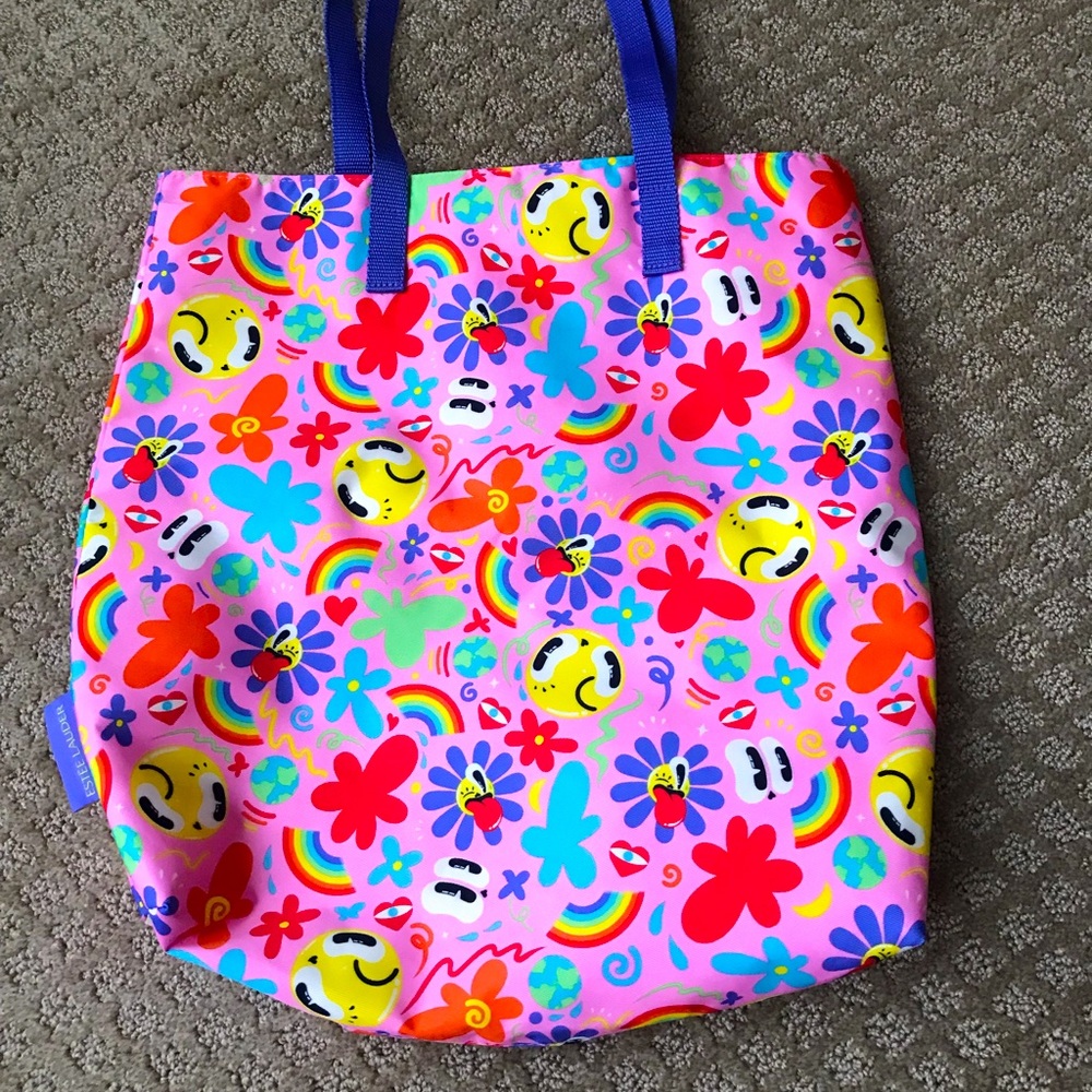 Cute, colorful tote bag.